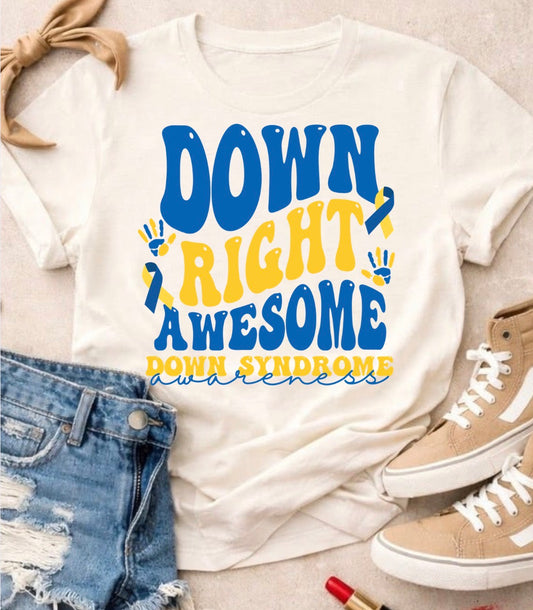 DOWN RIGHT AWESOME TRANSFER