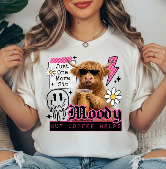 MOODY BUT COFFEE HELPS TRANSFER