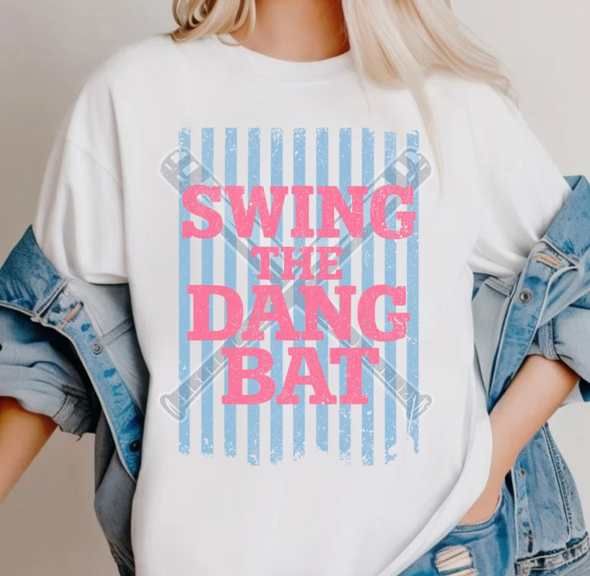 SWING THE DANG BAT TRANSFER