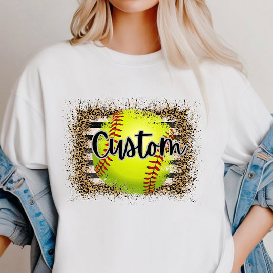 CUSTOM SOFTBALL TRANSFER