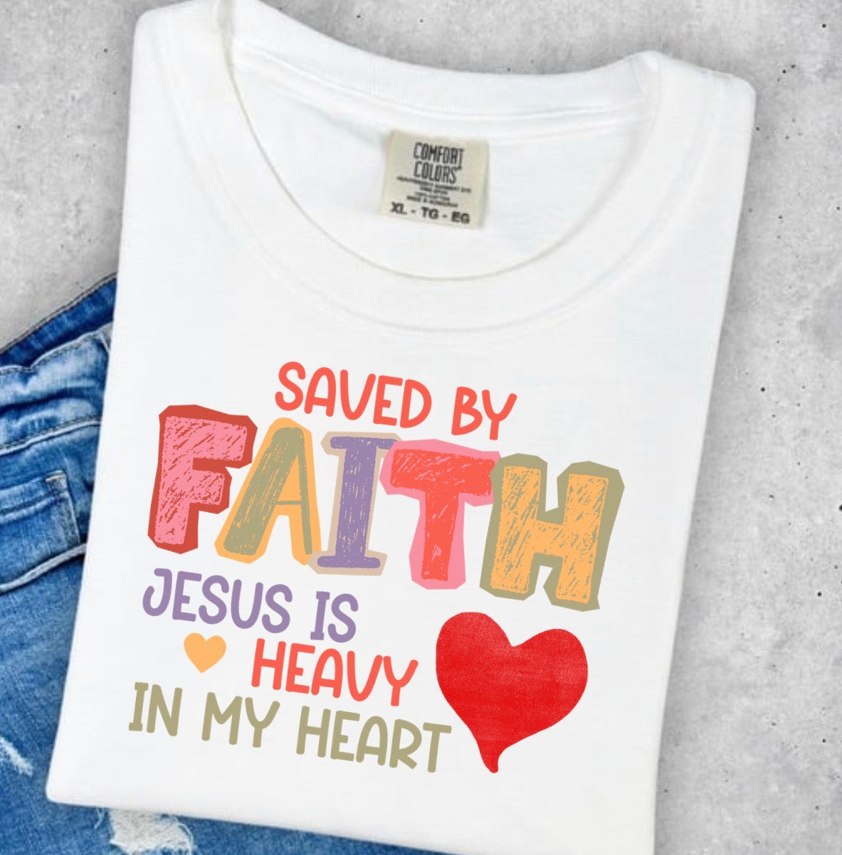 SAVED BY FAITH TRANSFER