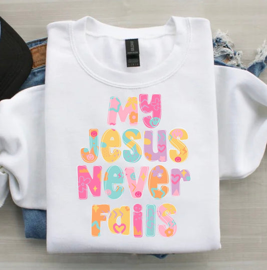 MY JESUS NEVER FAILS TRANSFER