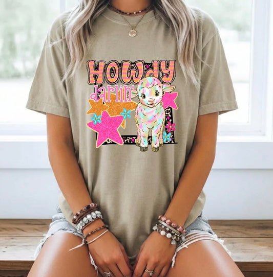 HOWDY DARLIN LAMB TRANSFER