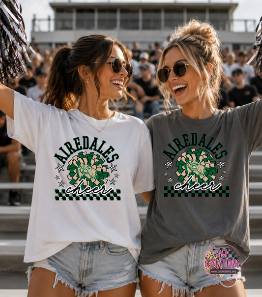 AIREDALES CHEER TRANSFER