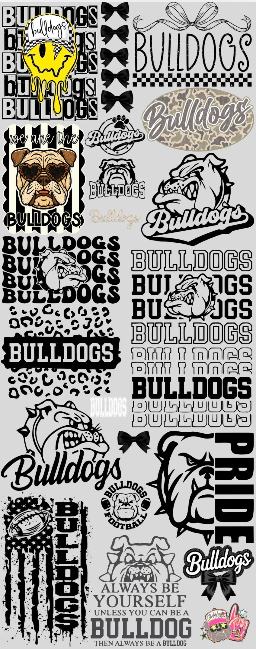 24X 60 Pre- Made gang sheet