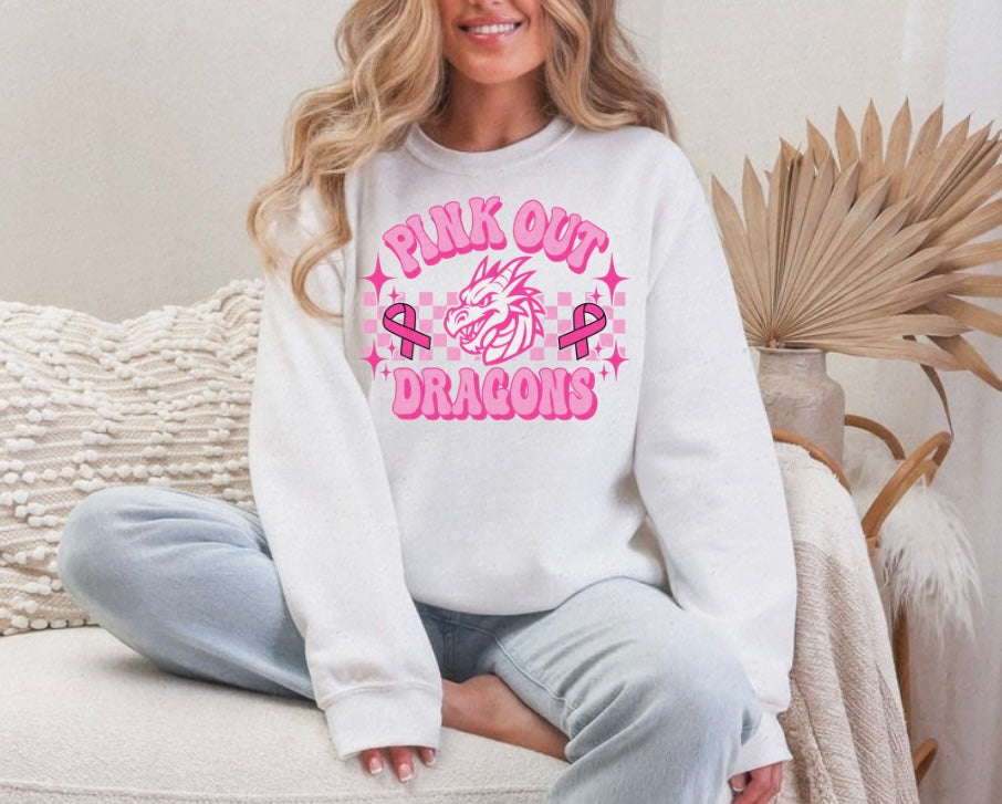 PINK OUT DRAGONS TRANSFER