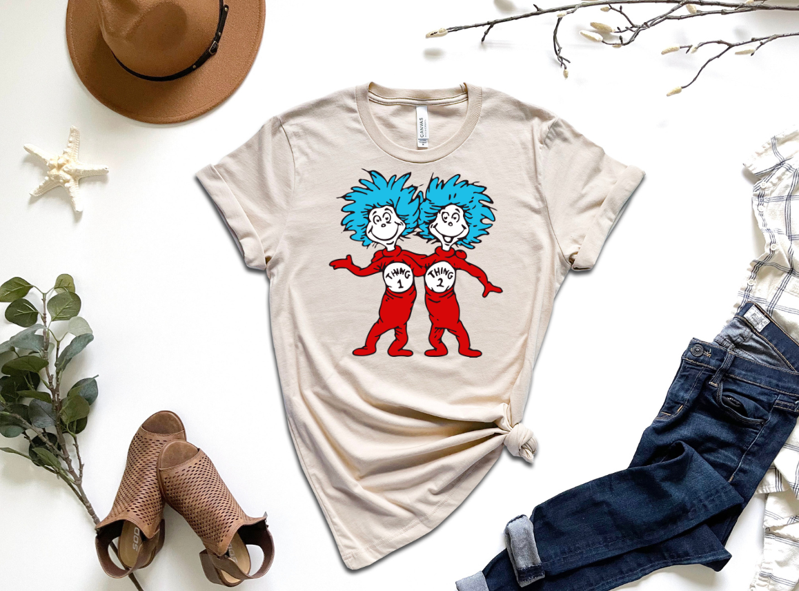 THING 1 AND THING 2 DTF TRANSFER