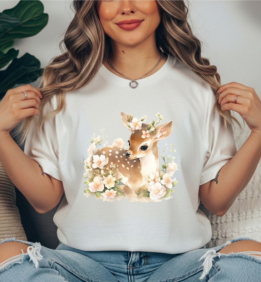 CHRISTMAS DEER TRANSFER