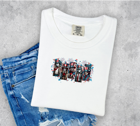 PATRIOTIC CHARACTERS TRANSFER