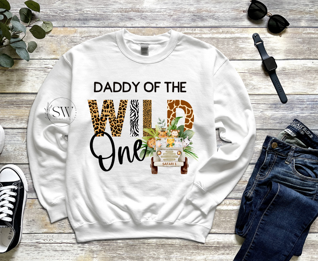 DADDY OF THE WILD ONE DTF TRANSFER