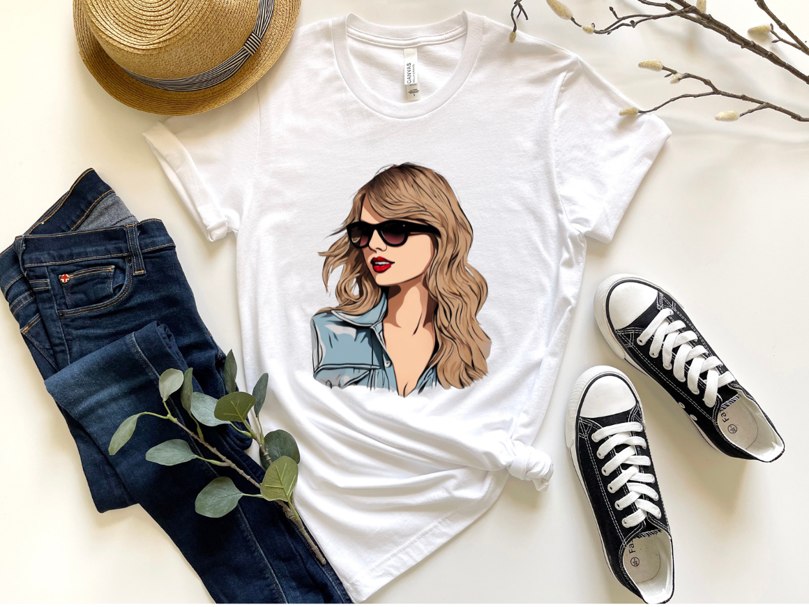 TAYLOR HEADSHOT-DTF TRANSFER