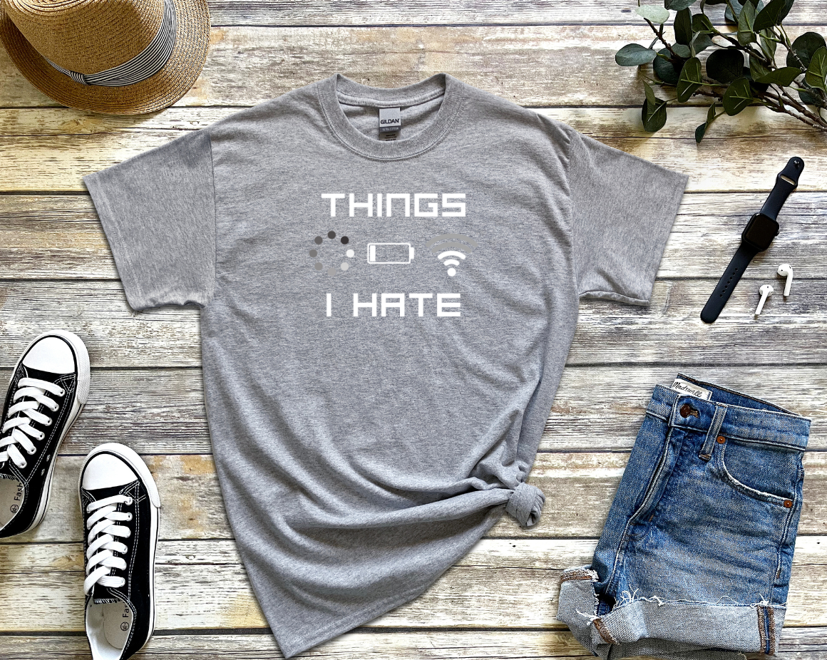 THINGS I HATE DTF TRANSFER