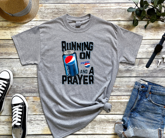 RUNNING ON A PRAYER DTF TRANSFER