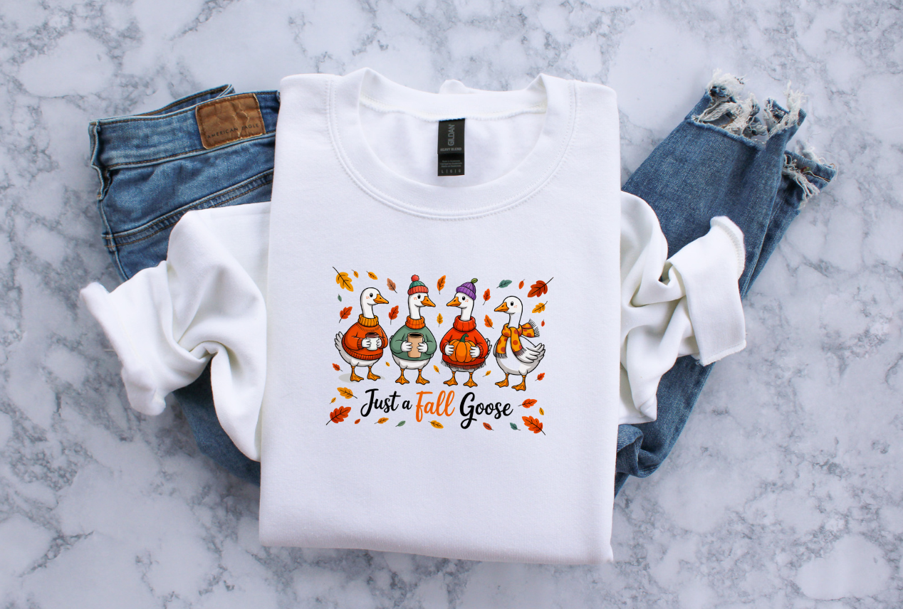 FALL GOOSE DTF TRANSFER