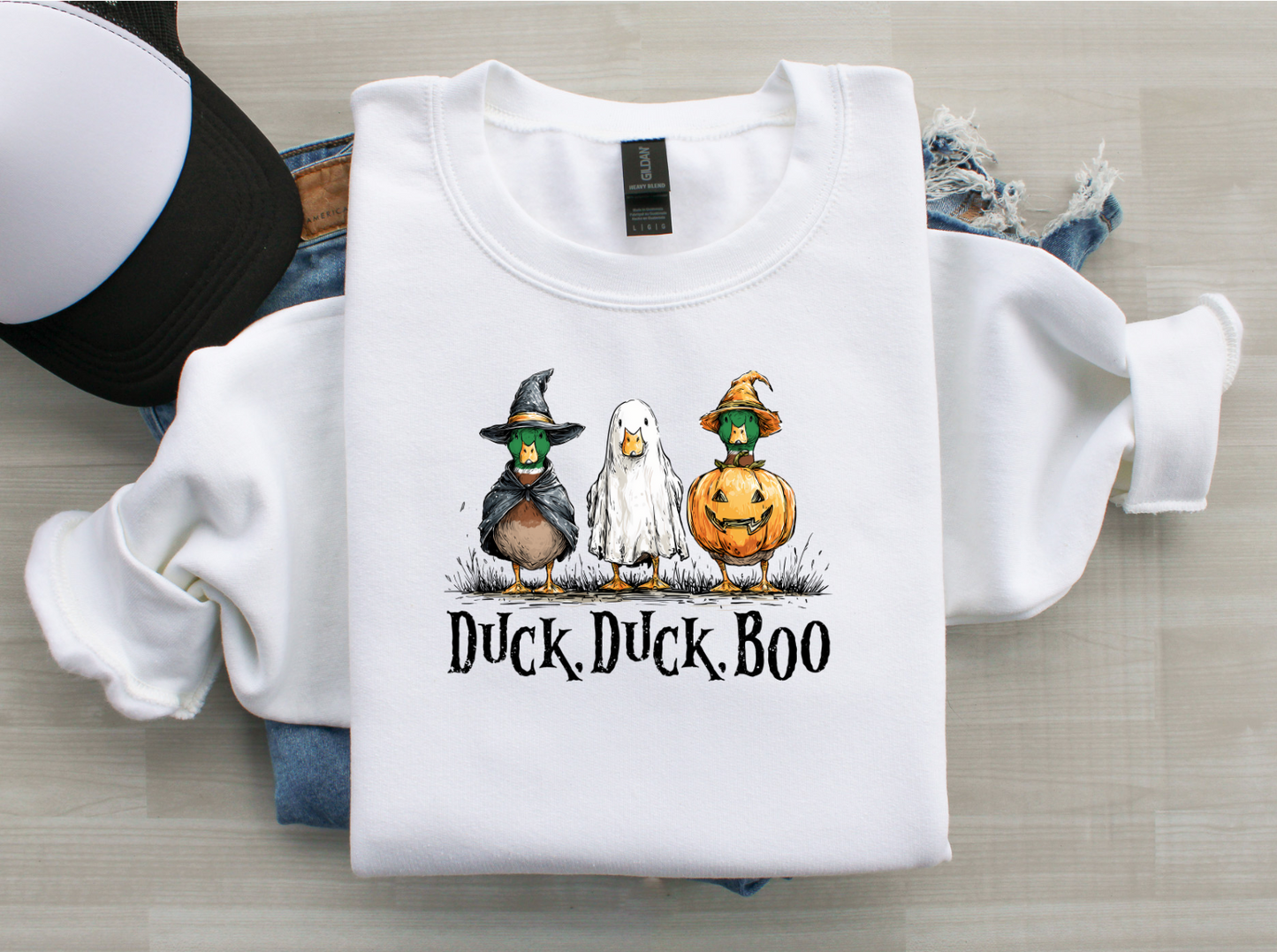 DUCK DUCK BOO DTF TRANSFER