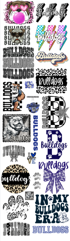 24X 83 Pre- Made gang sheet