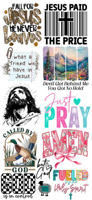 24X 48 Pre- Made gang sheet