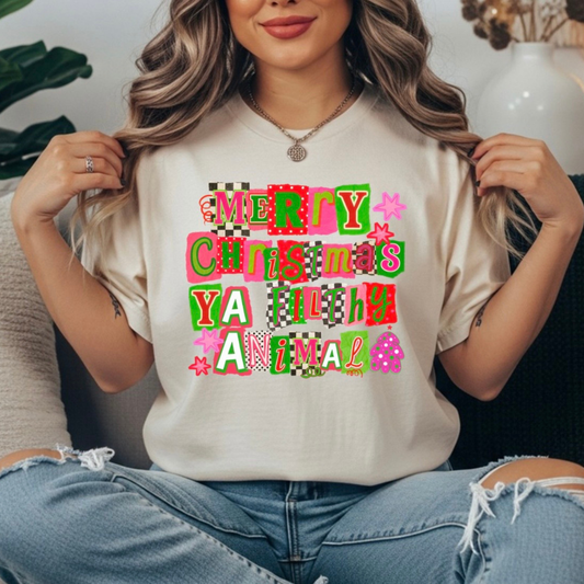 MERRY CHRISTMAS TRANSFER