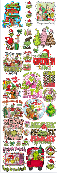 24X 72 Pre- Made gang sheet