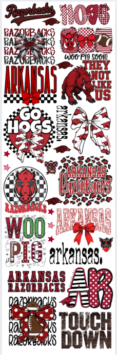 24X 72 Pre- Made gang sheet