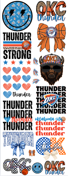 24X 60 Pre- Made gang sheet