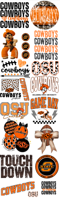 24X 72 Pre- Made gang sheet